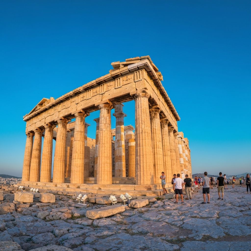 Visite guidée Acropole Athènes Parthénon coupe-file