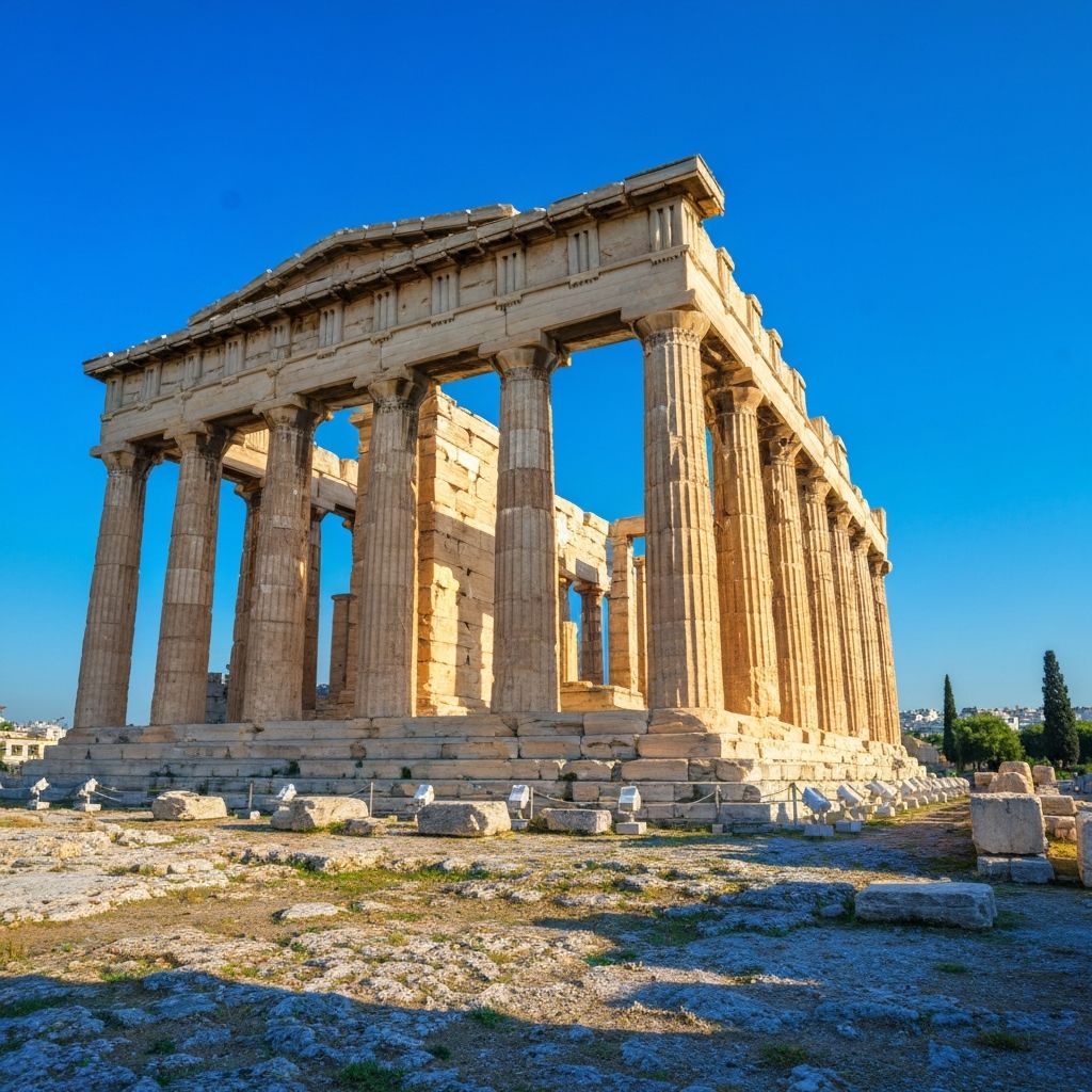 Agora antique Athènes temple Héphaïstos visite guidée
