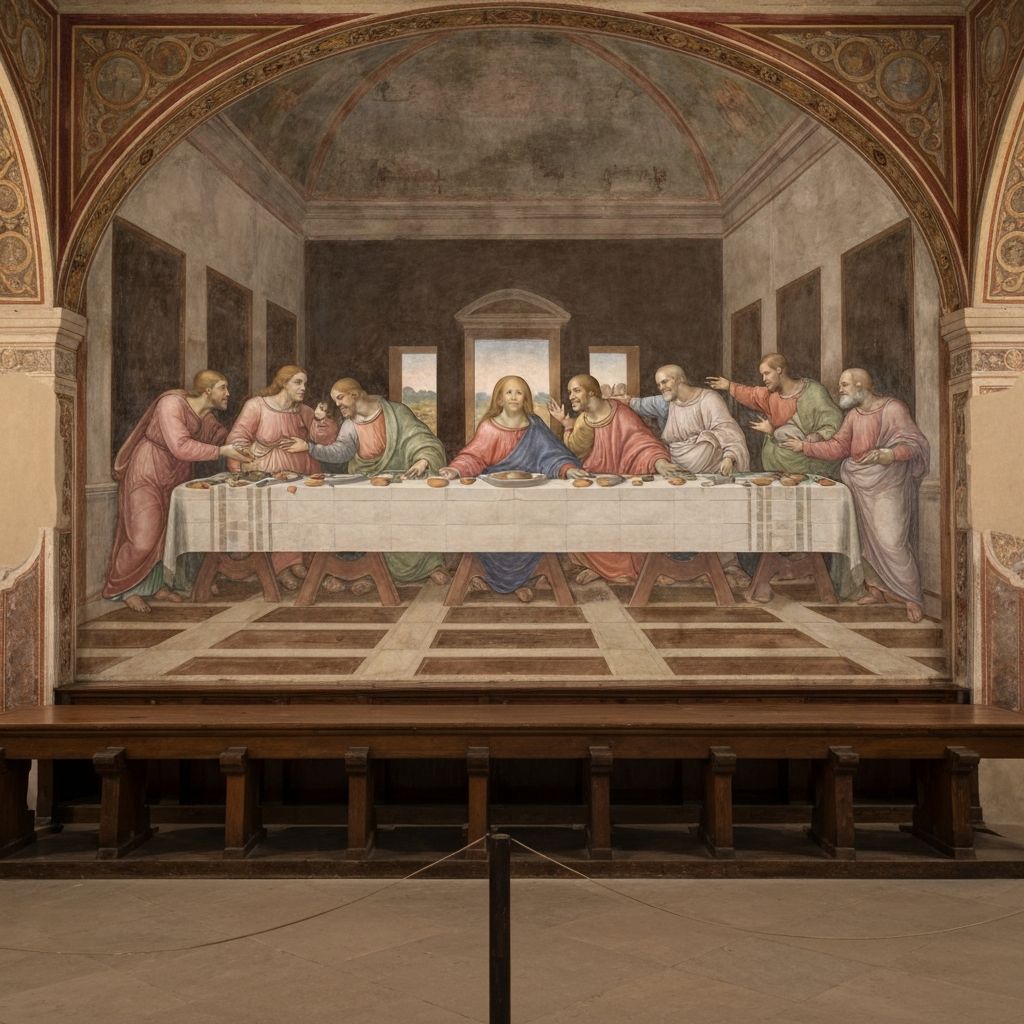 La Cène Léonard de Vinci Milan visite guidée