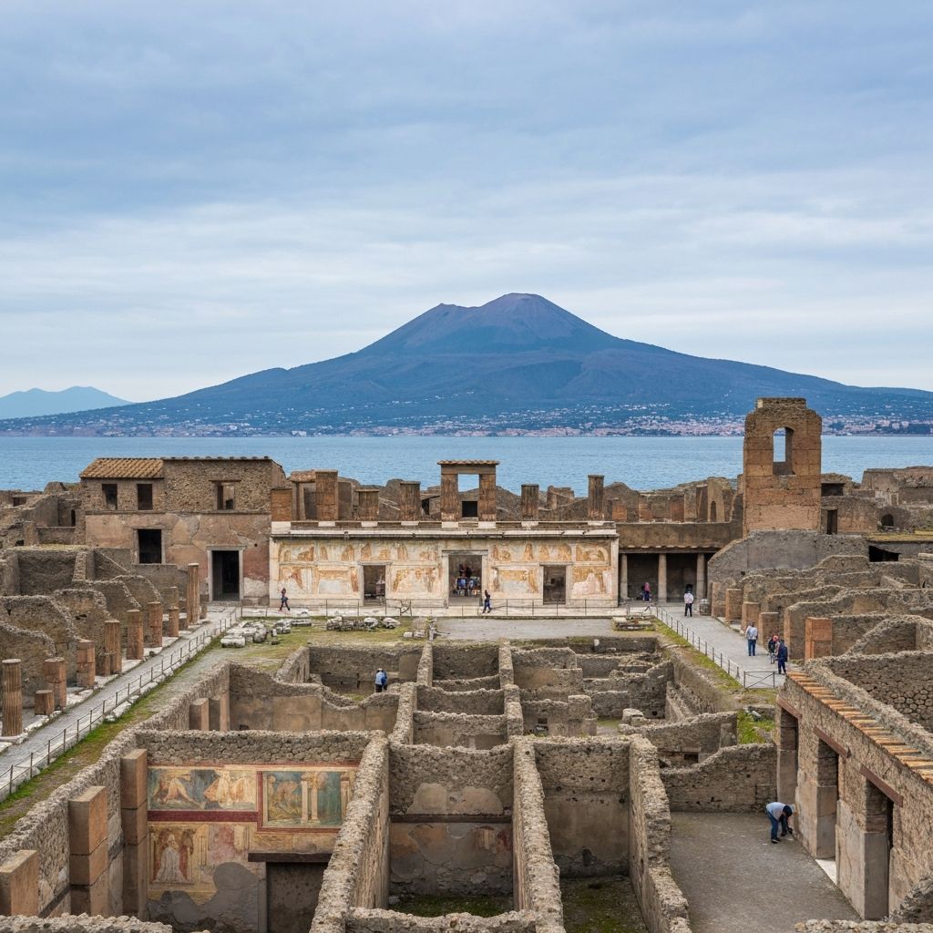 Pompéi Vésuve excursion Naples archéologie volcan
