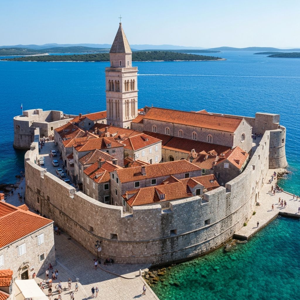Découvrir Korčula en Croatie