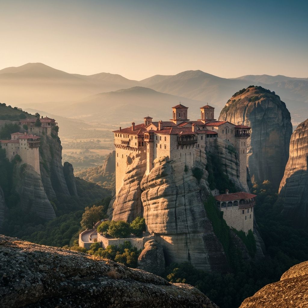 Découvrir Météores en Grèce