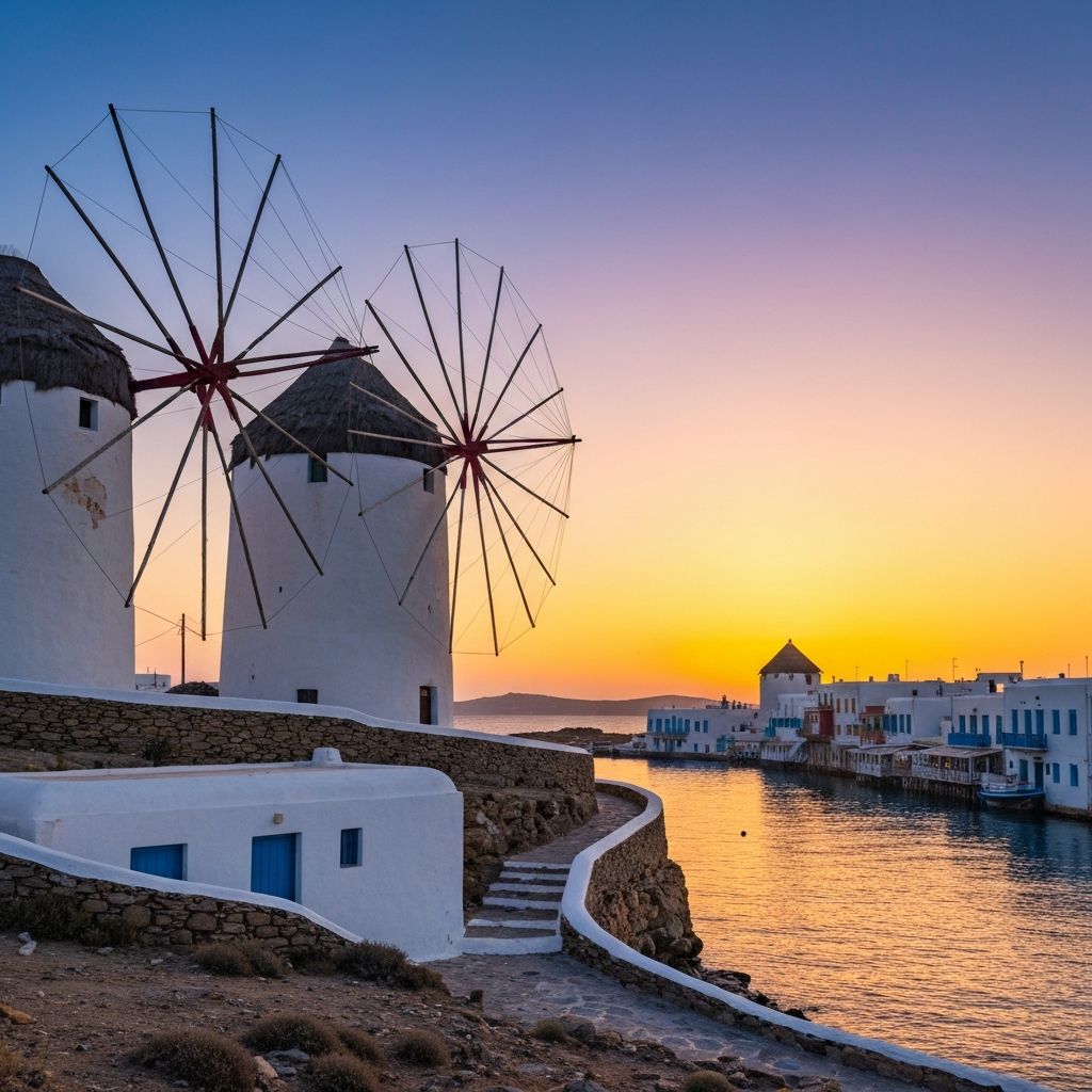 Découvrir Mykonos en Grèce