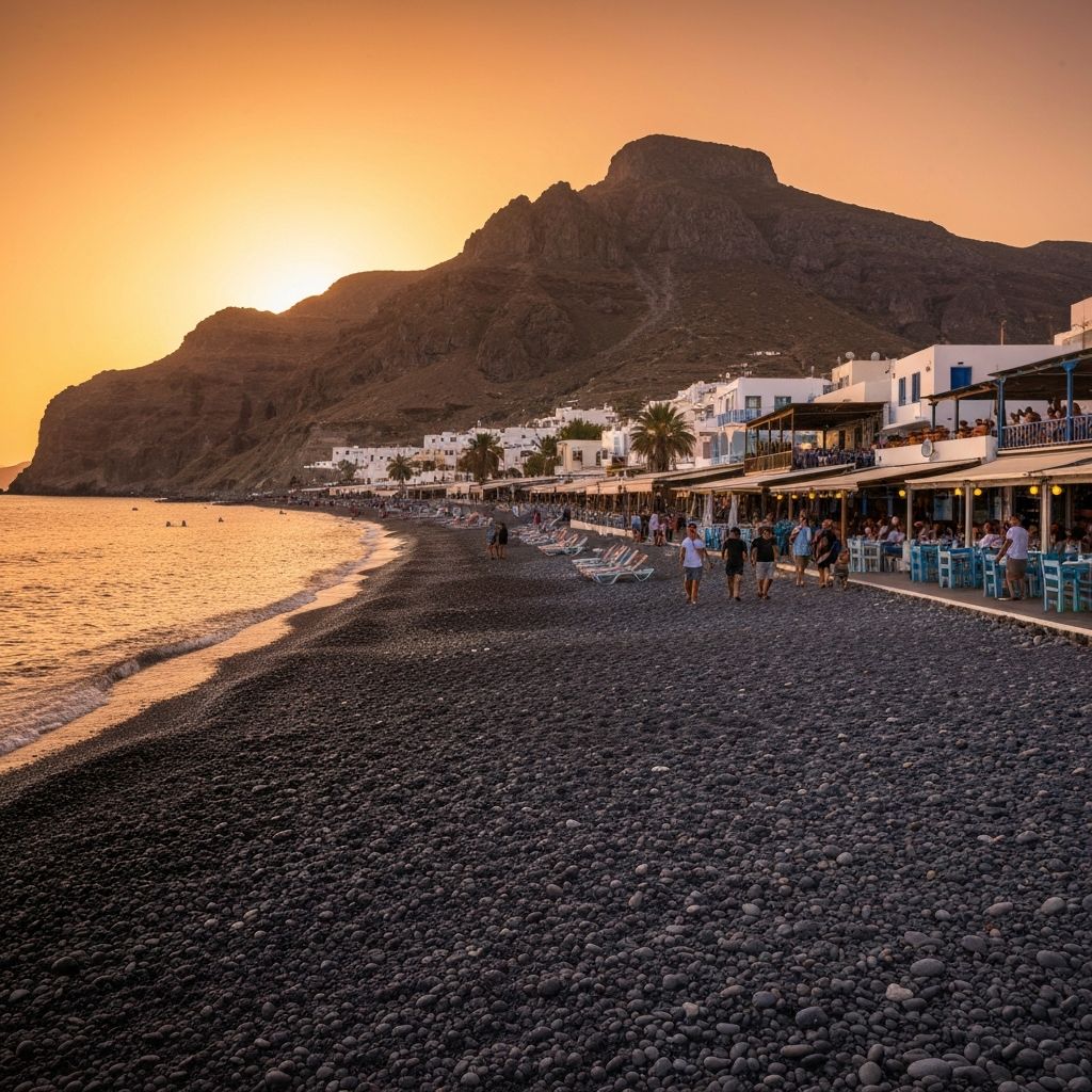 Découvrir Kamari à Santorin